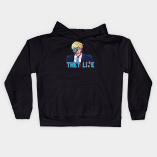 They Lie Obey Boris Political Zombie Alien Kids Hoodie